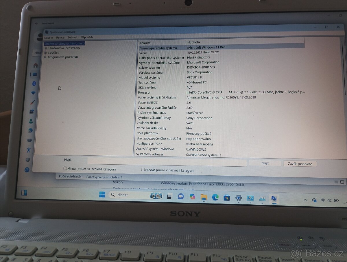 SONY VAIO VPCEB1E1E - 2
