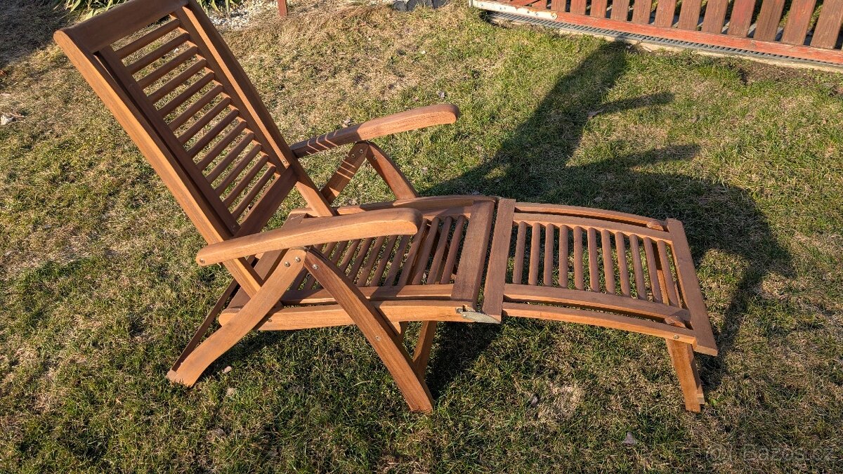 Dřevěné lehátko - 2