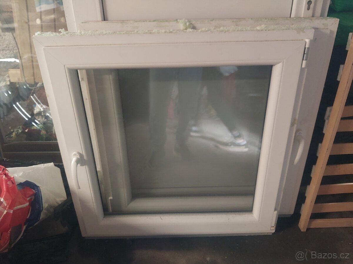 Plastové okna 80 x80 2x - 2