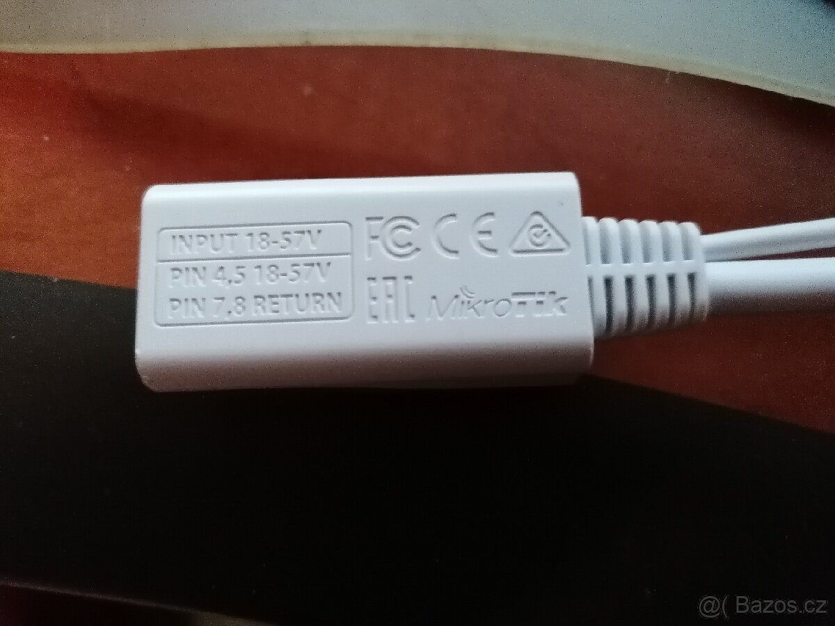 MikroTik pasivní gigabit POE adaptér - 2
