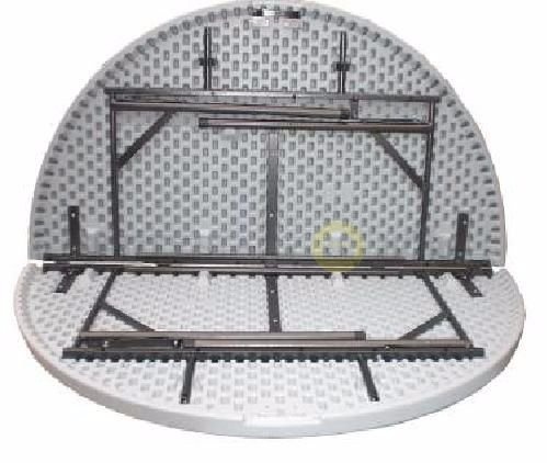 Kulatý stůl skládací průměr 183cm - 2