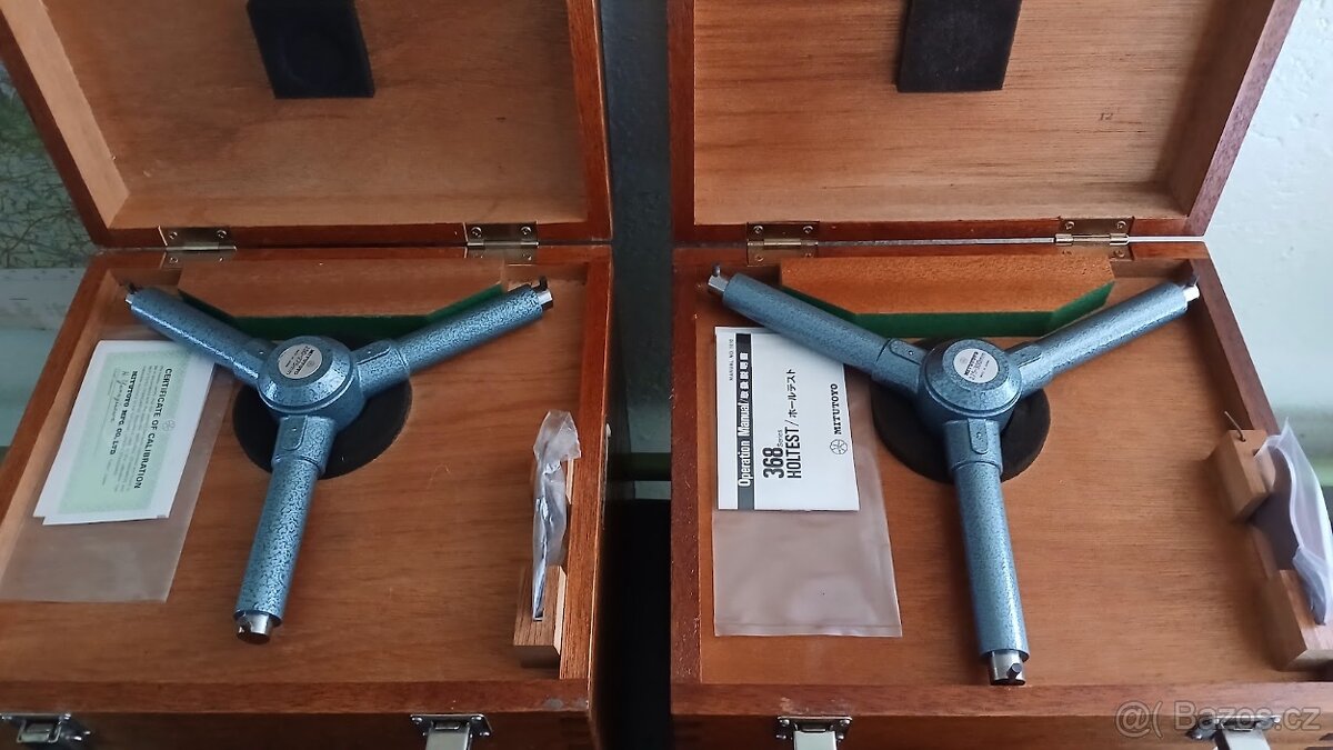 3-dotykové dutinomery Mitutoyo 200-300 - 2