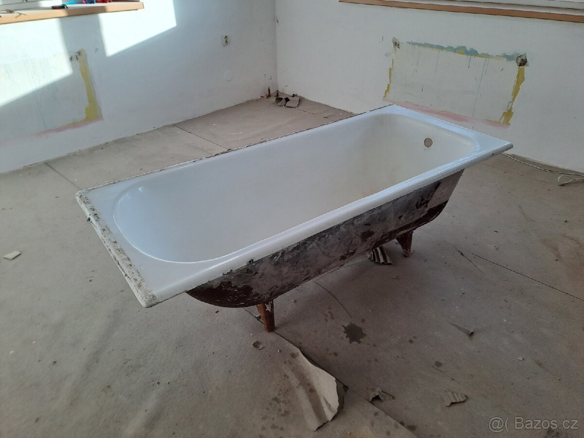 Litinová vana smaltovaná - 2