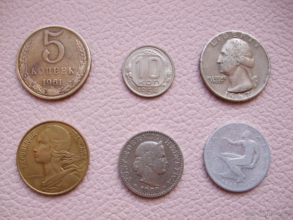 ZAHRANIČNÍ MINCE - 2