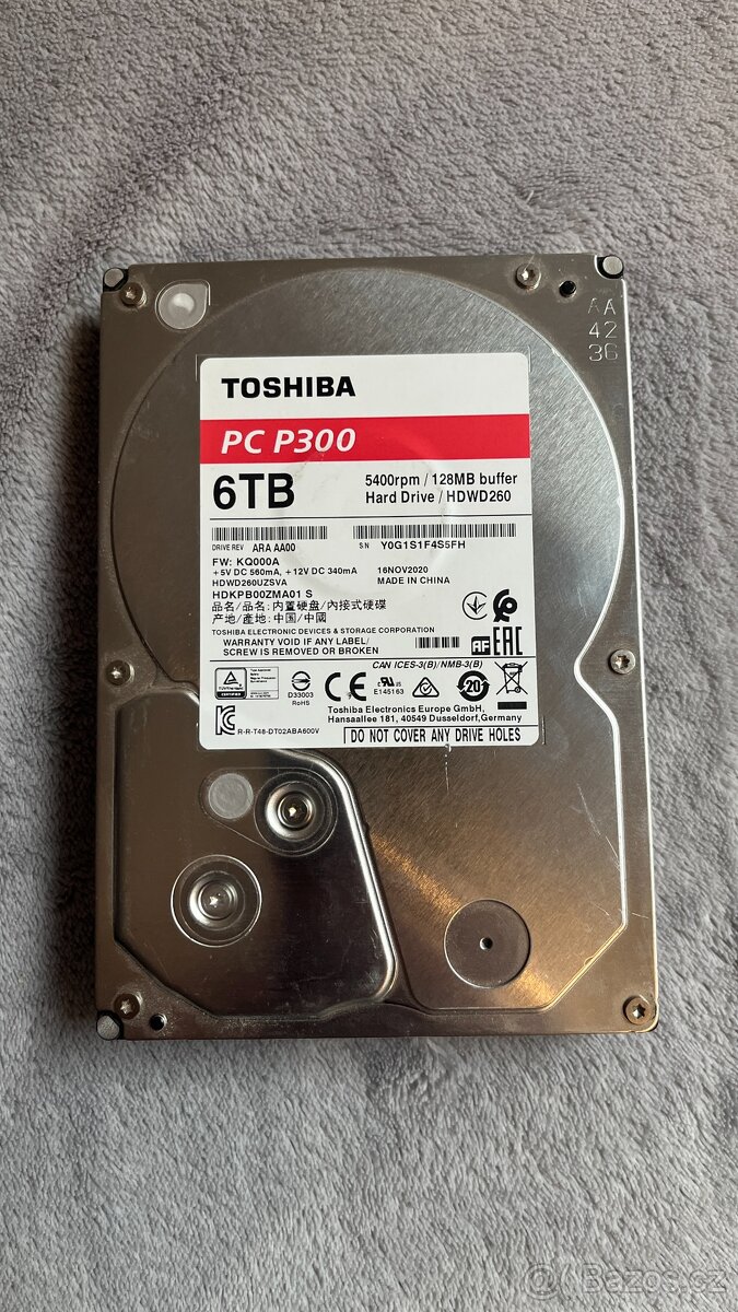 Pevné disky, HDD, 6TB, 10TB, 12TB, 14TB, 16TB - 2