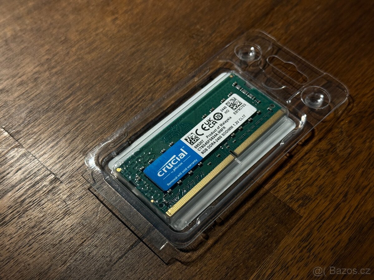 CRUCIAL DDR4-2400 SODIMM 8GB CL17 RAM - 2