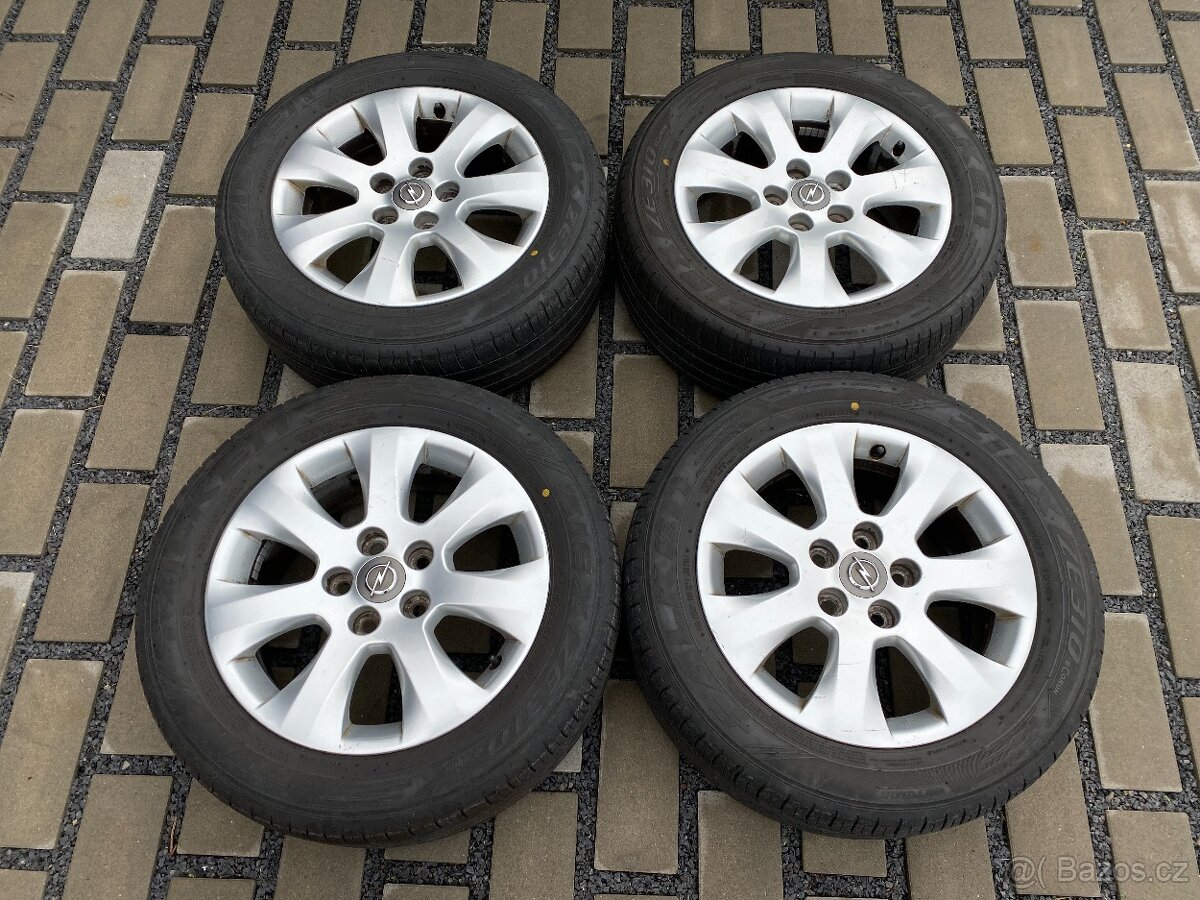 org. ALU kola Opel Insignia R17, pneu 225/55 R17 - 2