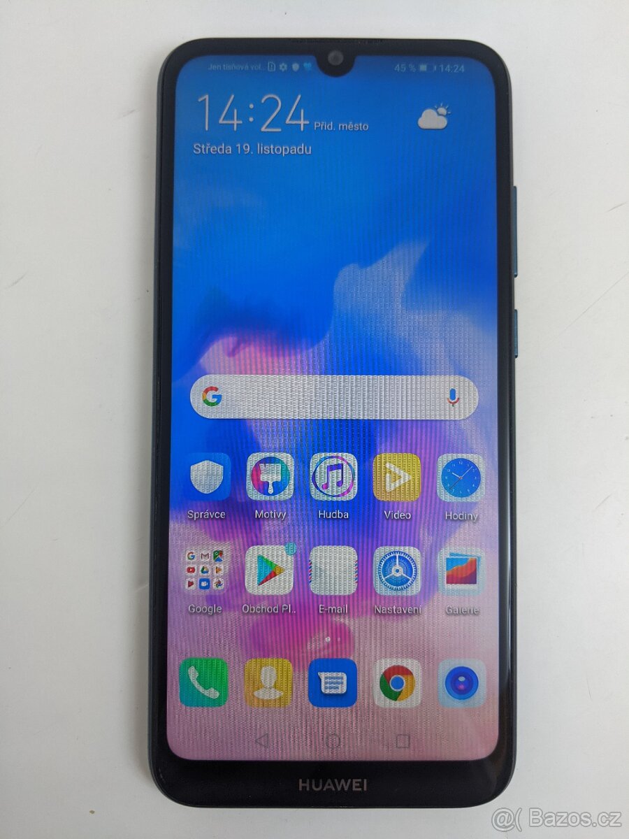 Huawei Y6 (2019) 2/32gb Sapphire Blue. Záruka 6 měsíců. - 2