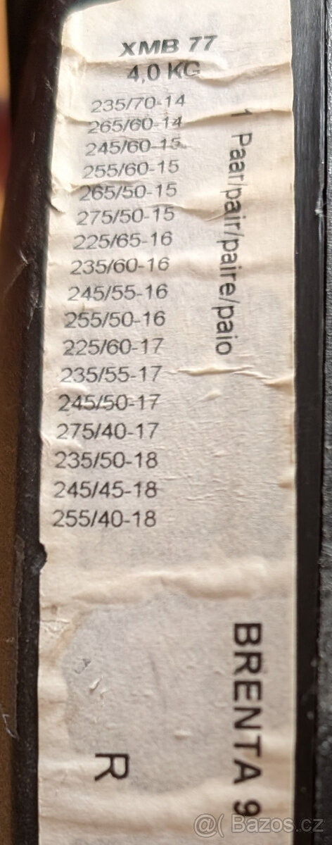 Sněhové řetězy Pewag Brenta 9 XMB 77 - 2