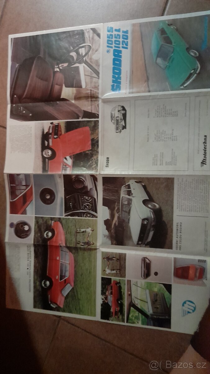 Prodám dobové prospekty Škoda - 2