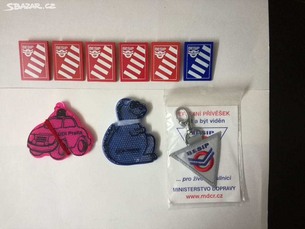 BESIP - odznaky, odrazky, přívěšek - 2