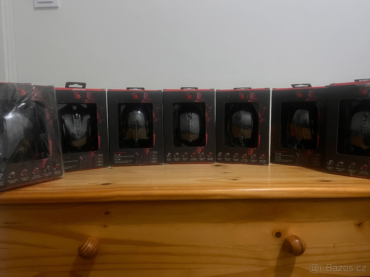 A4Tech Bloody V7M / J90S – herní myši, originál balení, víc - 2