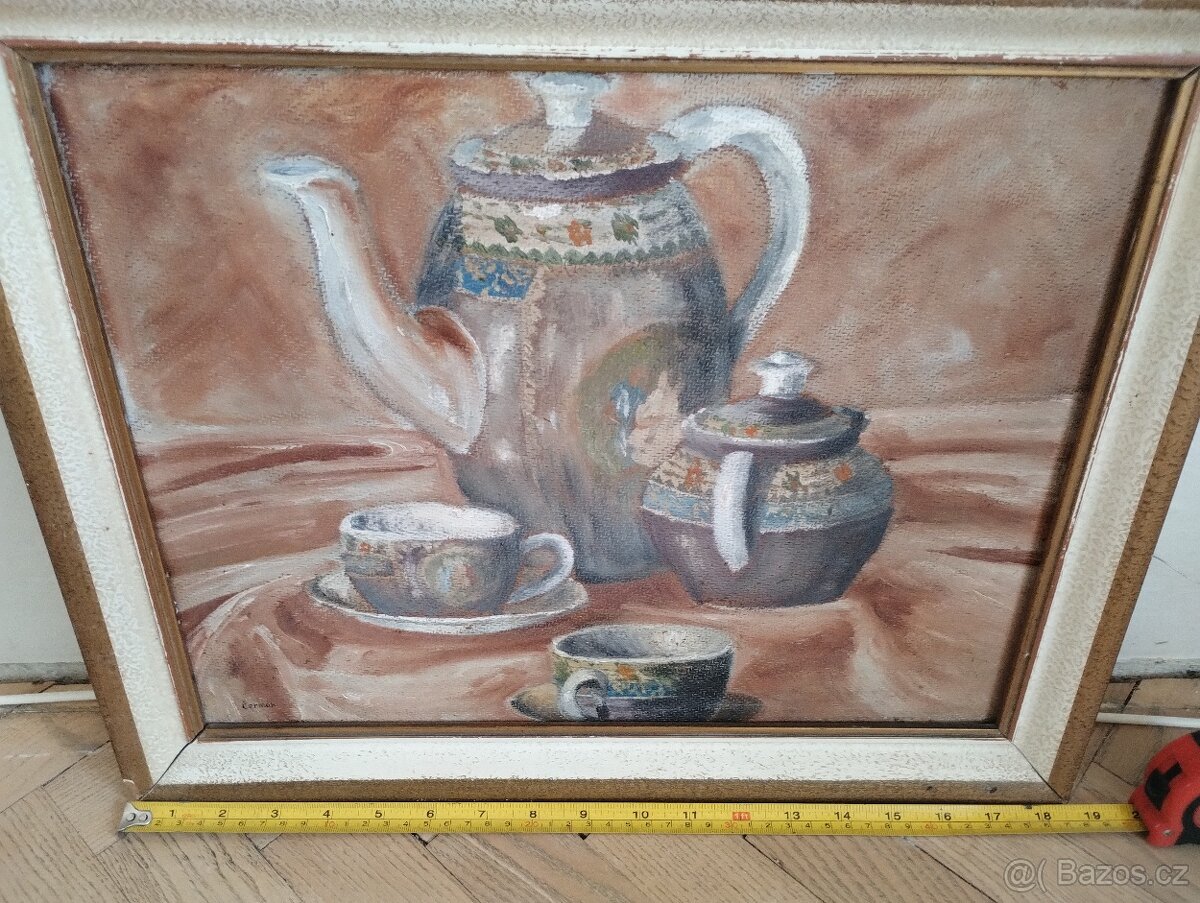 Obraz čajový set - 2