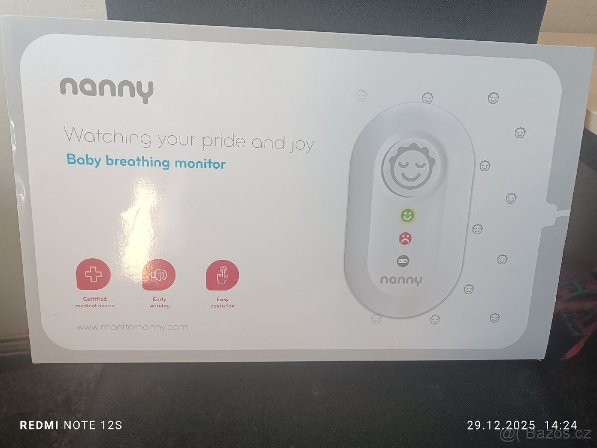 Monitor dechu pro miminko - 2