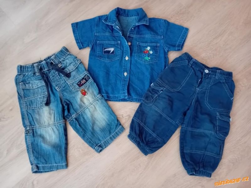 MIX DĚTSKÉHO OBLEČENÍ - vel.80/86 / zn.H&M - 2