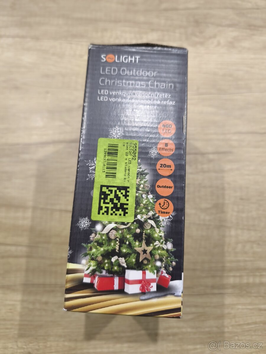 Vánoční řetěz Solight 400 LED - 2