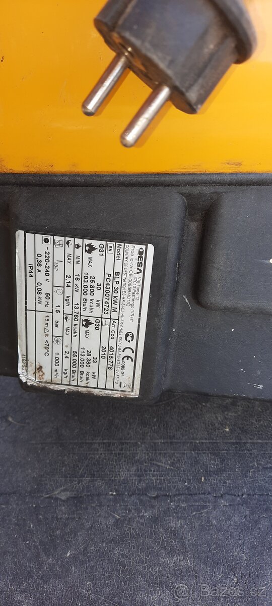 Teplovzdušné ventilátory - 2