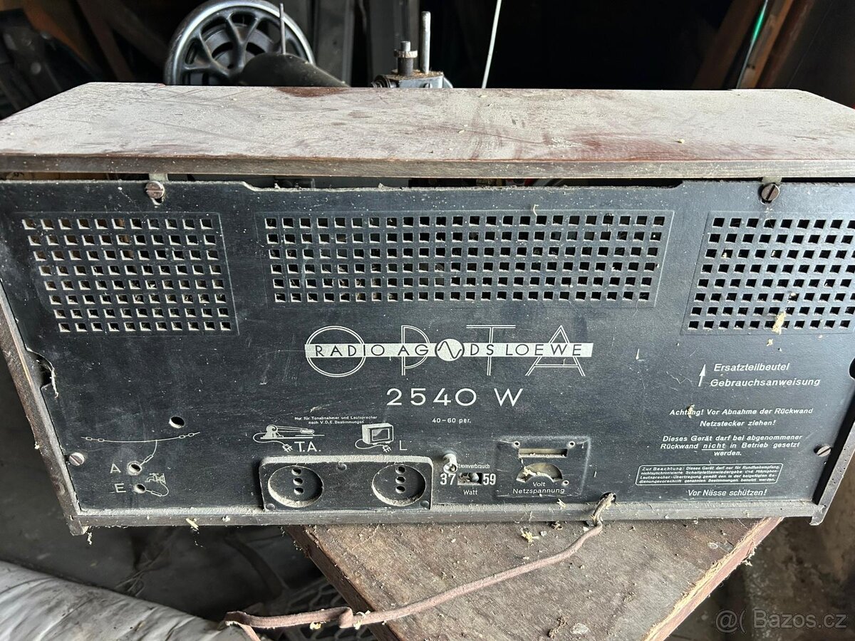 Retro, staré rádio - 2