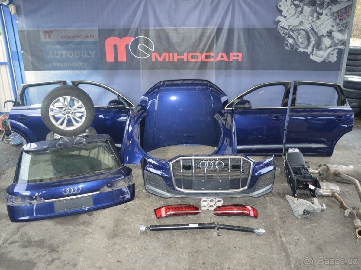 Prodám AUDI Q7 (4M0) 2016- náhradní díly - 2