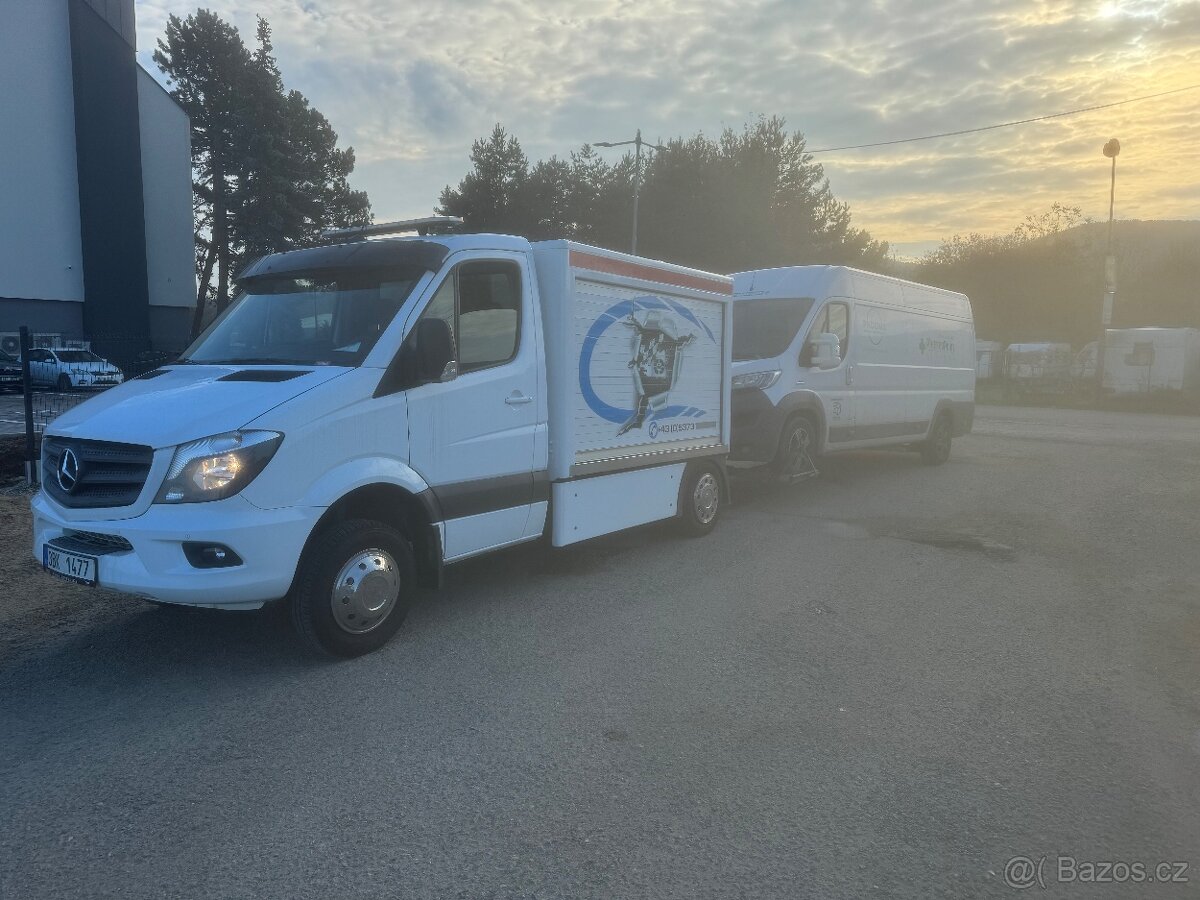 Odtahovka MB Sprinter uveze Daily ofiko DPH