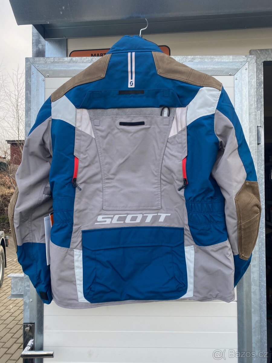 Scott Dual Raid DP bunda modro šedá - 2