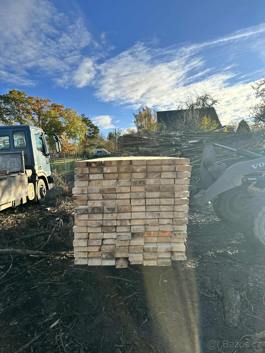 Hraněná smrková fošna - 2