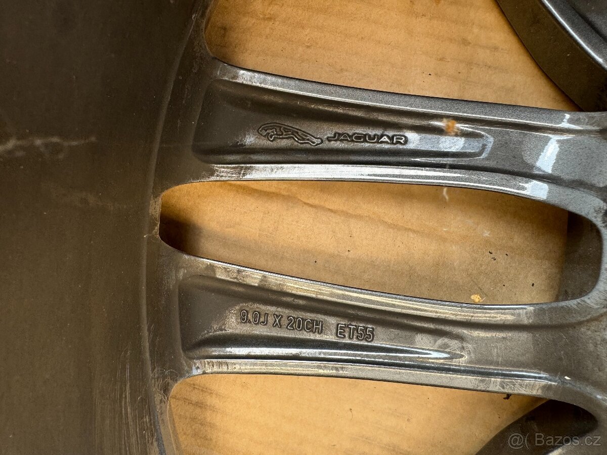 1ks Alu disk Originál Jaguar F-Type 9J x 20 ET 55 5x108 - 2