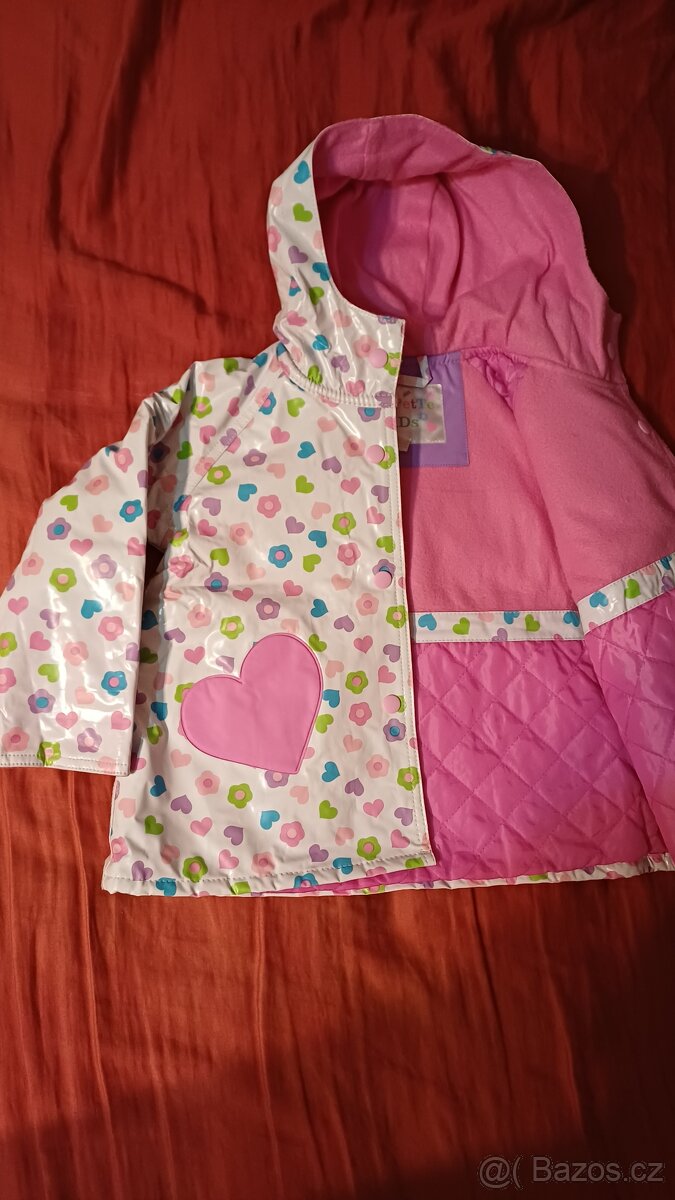 Pláštěnka zateplená, velikost 98/104 - 2