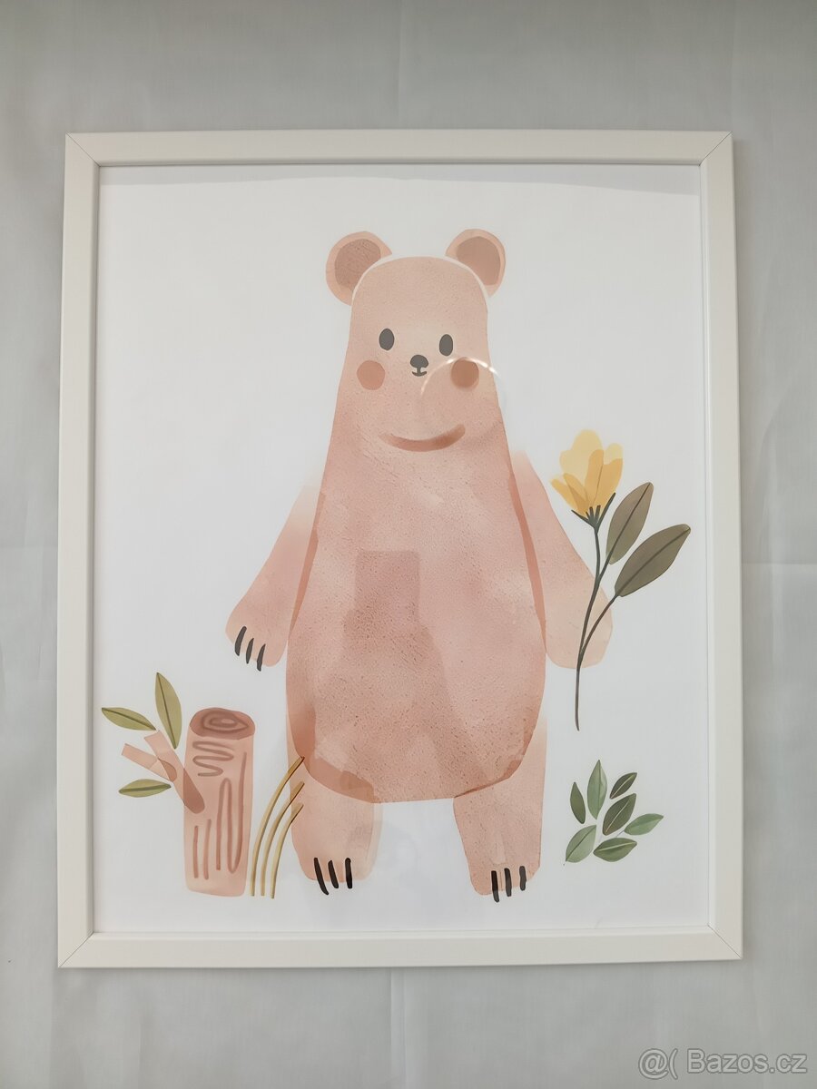 Obrázky v rámu s dětským motivem - 2