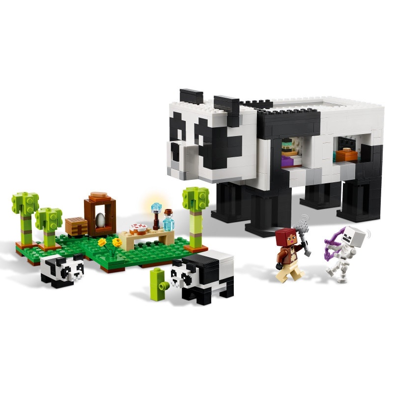 LEGO Minecraft 21245 – Pandí útočiště - 2