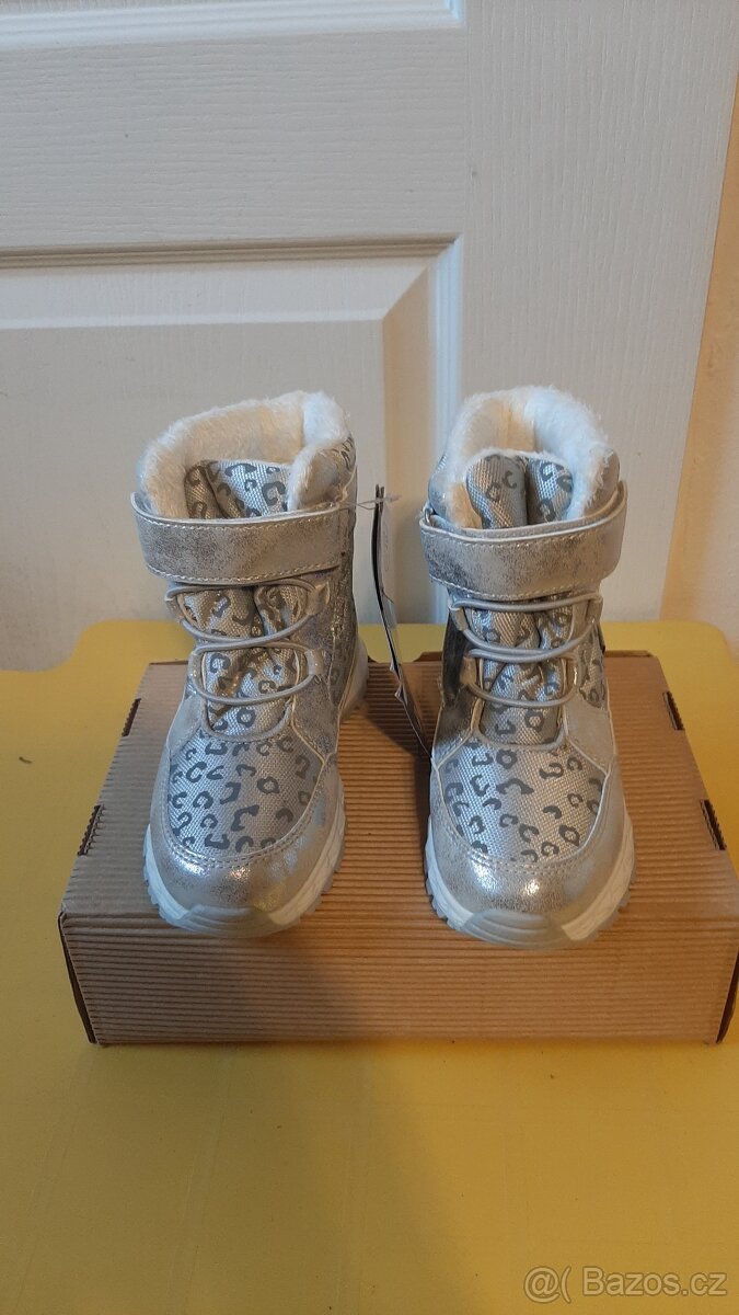 NOVÉ - Dětské zimní boty Lupilu vel. 28 - 2