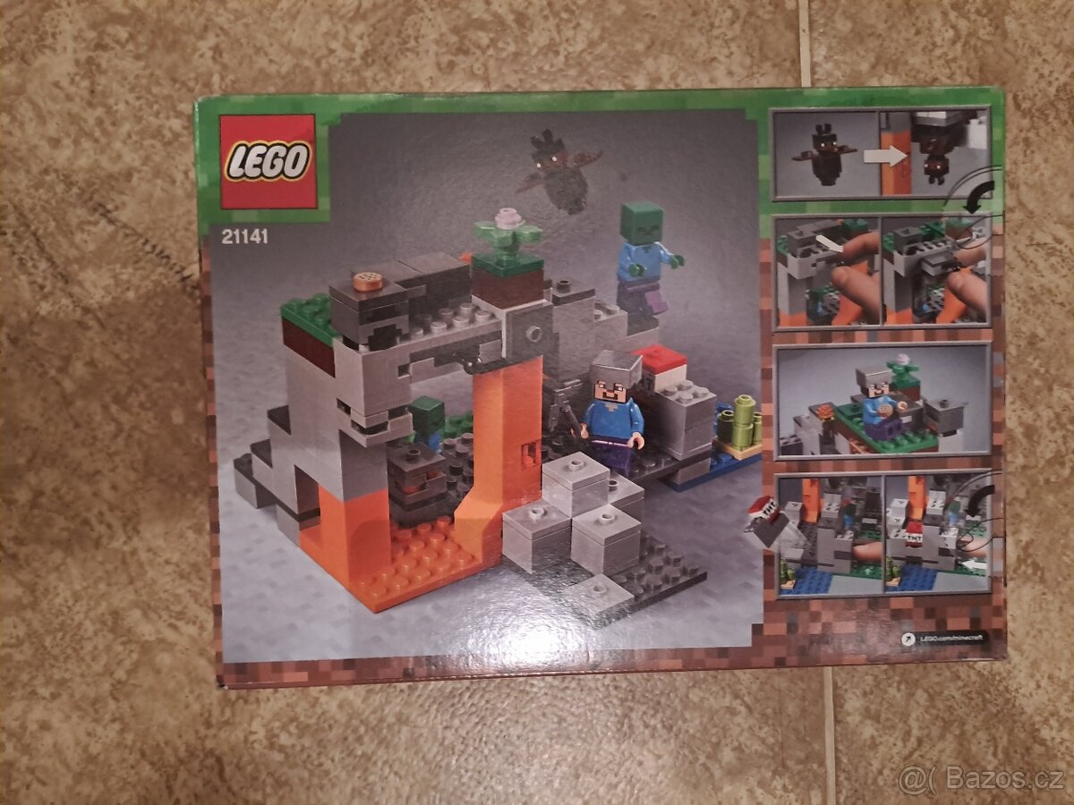 LEGO Minecraft 21141 Jeskyně se zombie - 2