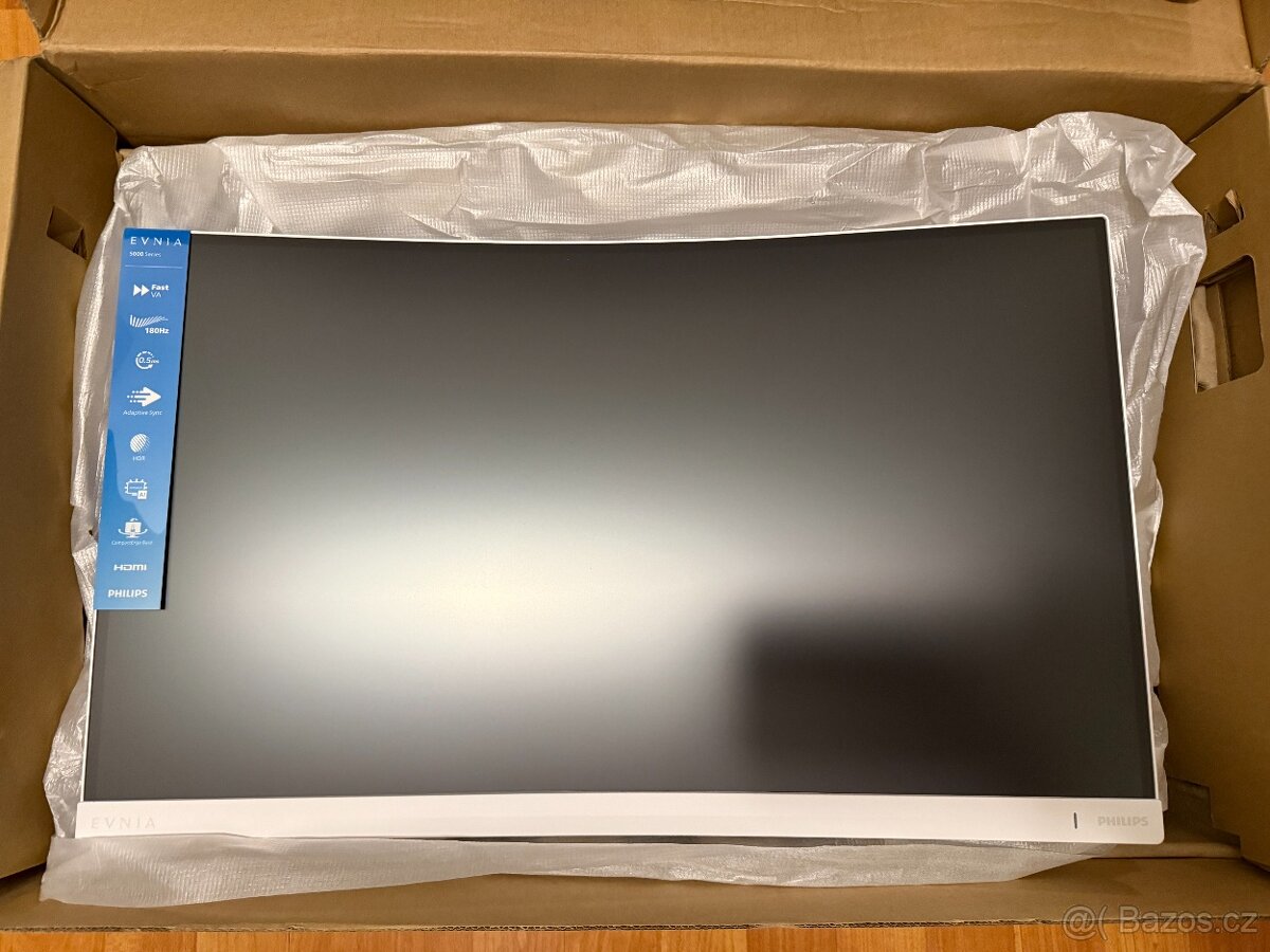 Philips Evnia 27" VA QHD 180Hz 8bit 0,5ms HDR HDMI DP bílý - 2