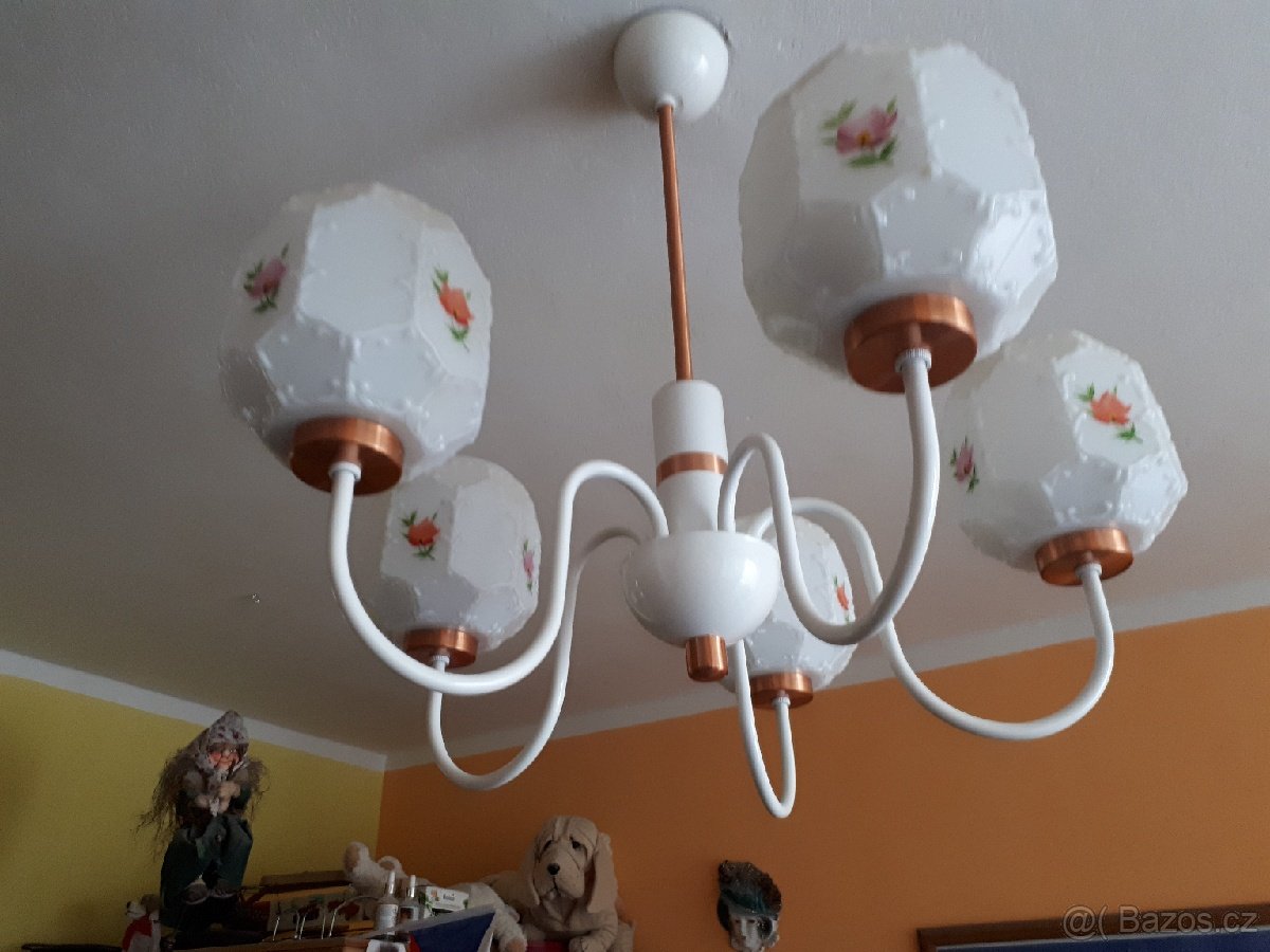 Rustikální lustr - 2