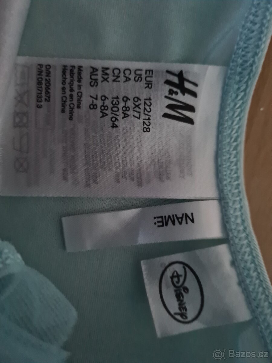 Krásné třpytivé šaty Disney Frozen (Elsa a Anna) - 2