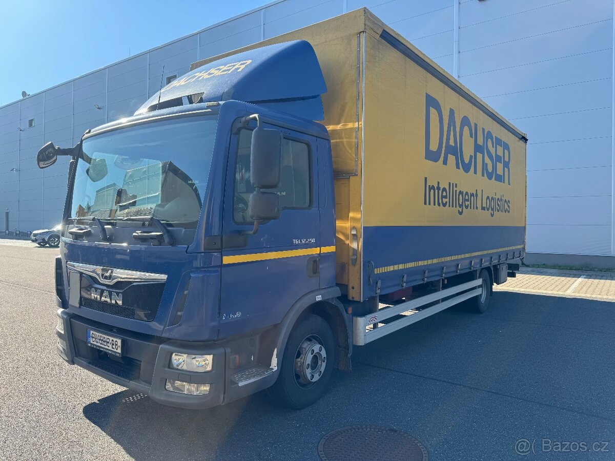 MAN TGL 12.250 BL 2018 299000 KM + ZVEDACÍ ČELO DACHSER - 2