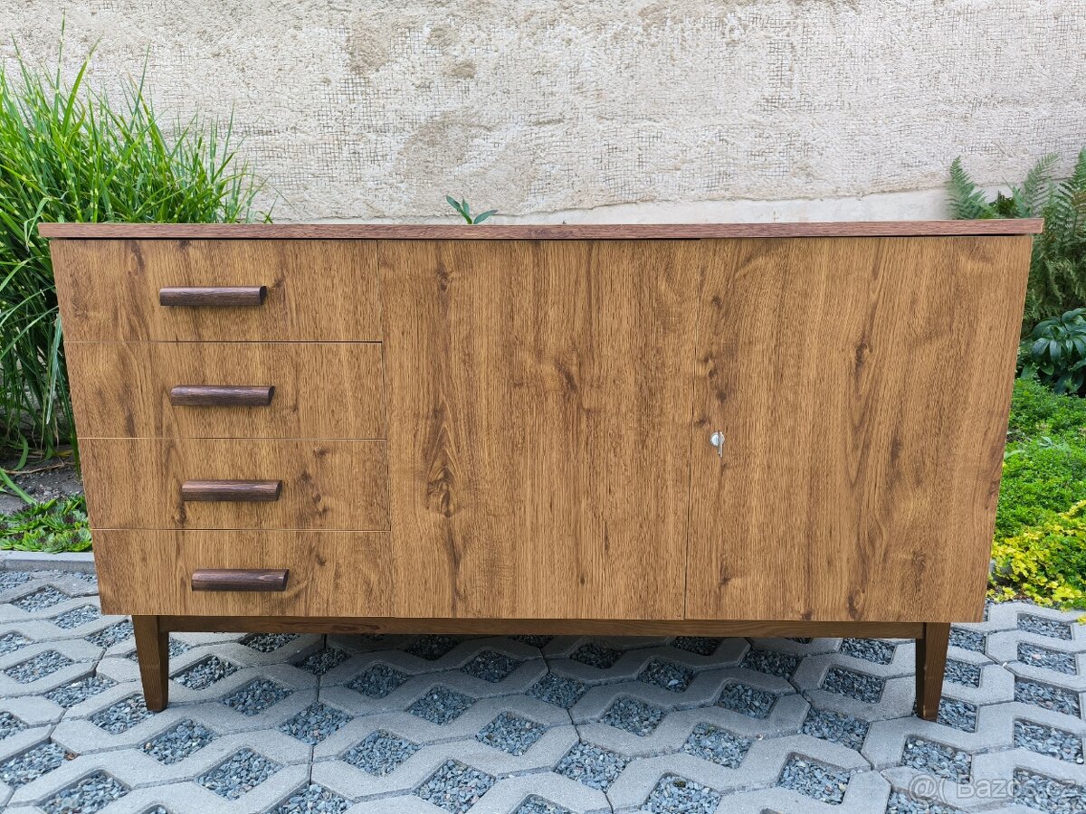 Moderní "retro" komoda, skříňka, prádelník - 2