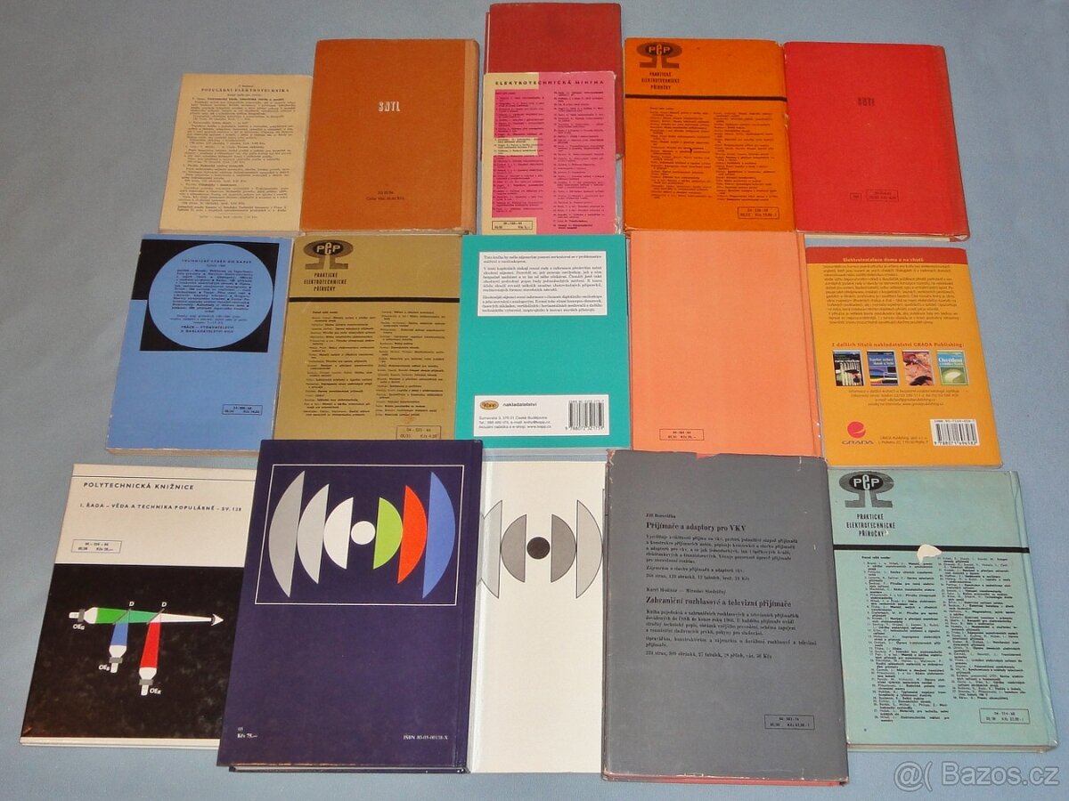 Knihy elektronika motory instalace televize radia osciloskop - 2