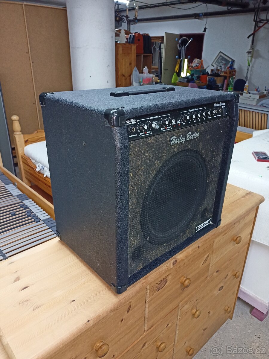 Prodám kombinovaný zesilovač zn.HARLEY BENTON HB-80 B. - 2