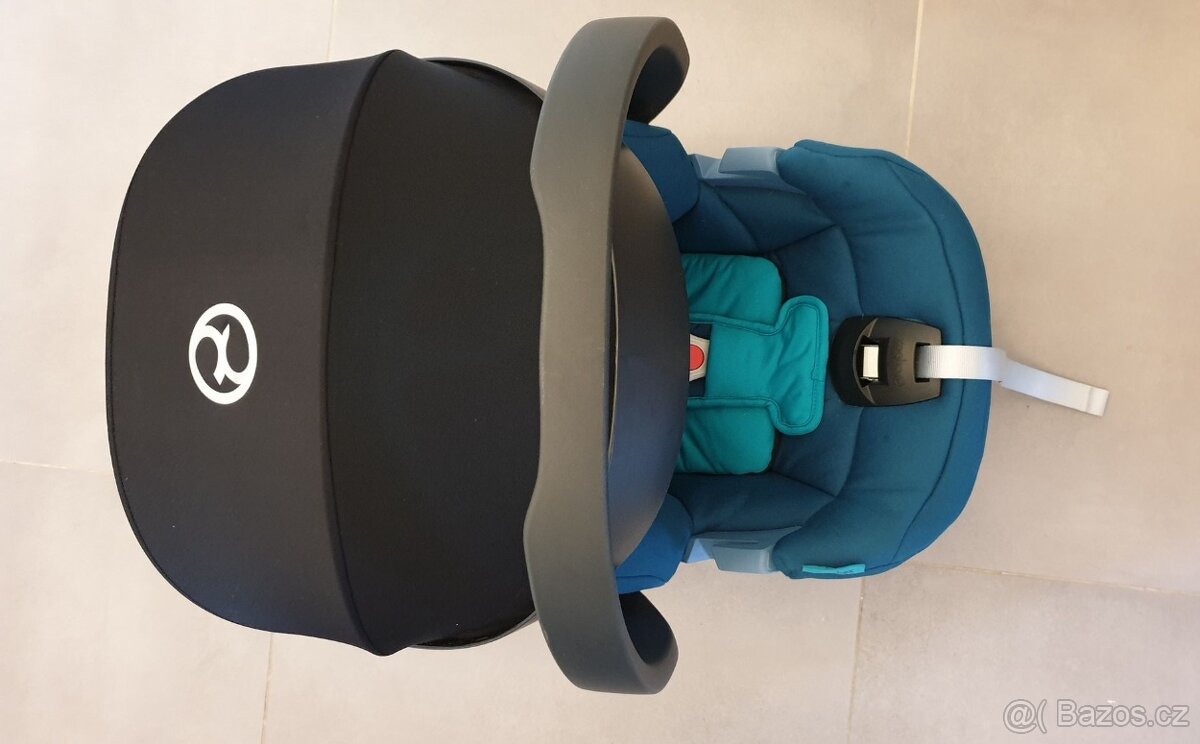 1x Cybex Aton 5 gold line - River Blue 2020 - 2