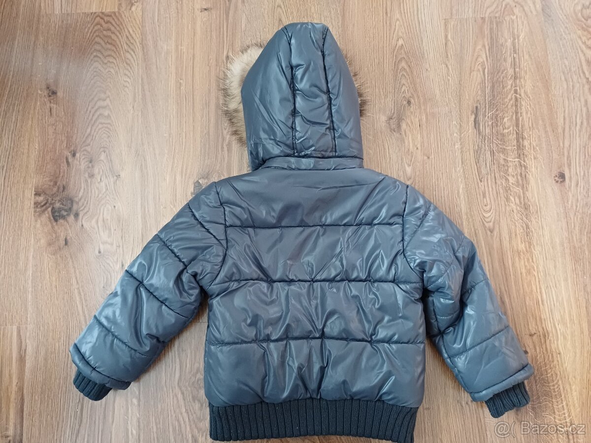 Dívčí zimní bunda vel. 98/104 - 2