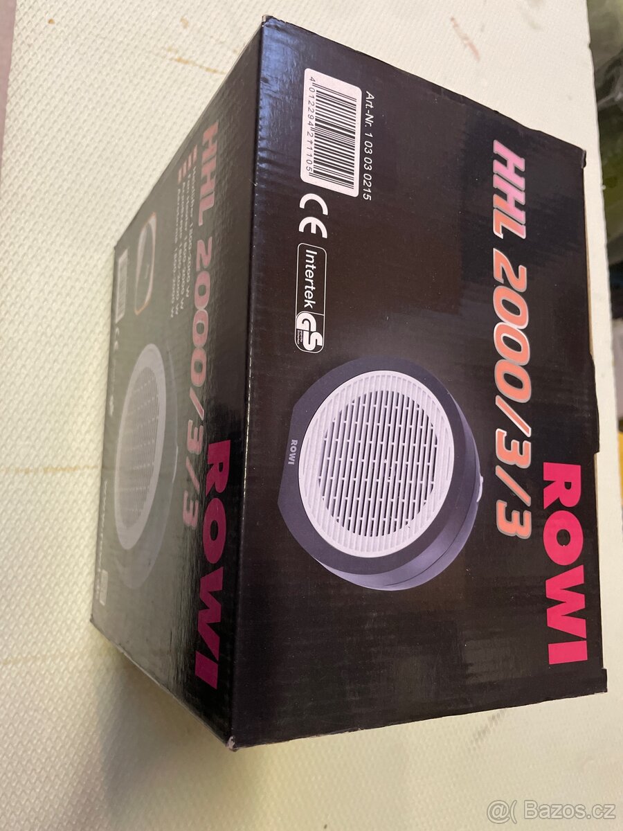 Teplovzdušný ventilátor ROWI - 2