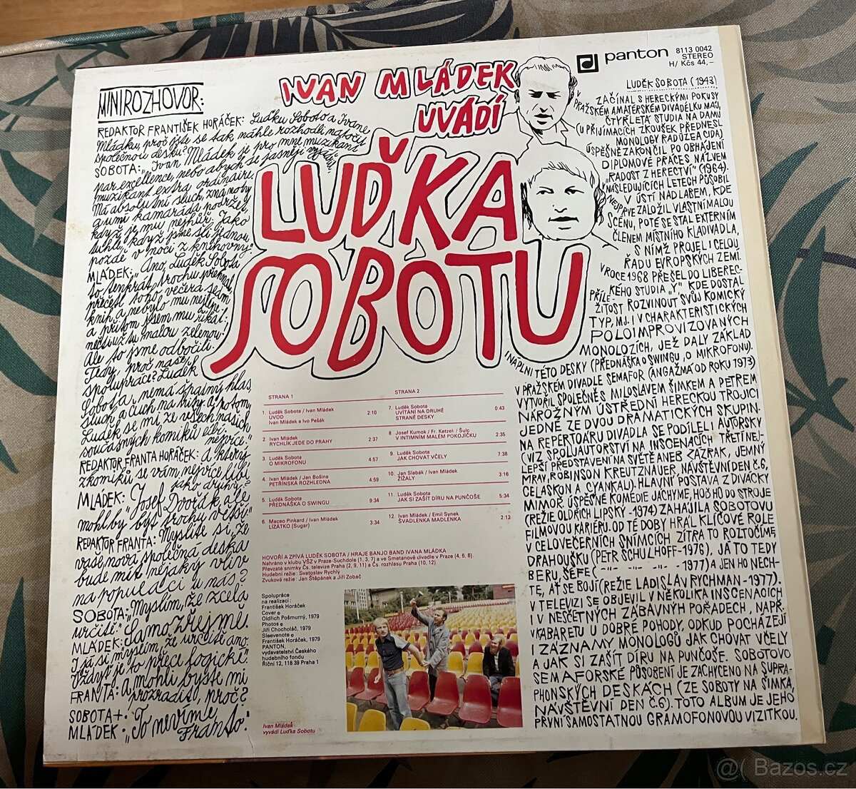Ivan Mládek uvádí Luďka Sobotku LP - 2