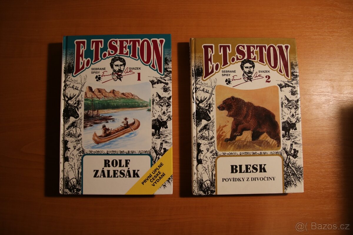 Ernest Thompson Seton (Leprez) - 11 svazků - 2