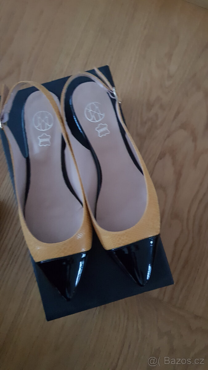 Letní dámské boty bez paty - 2