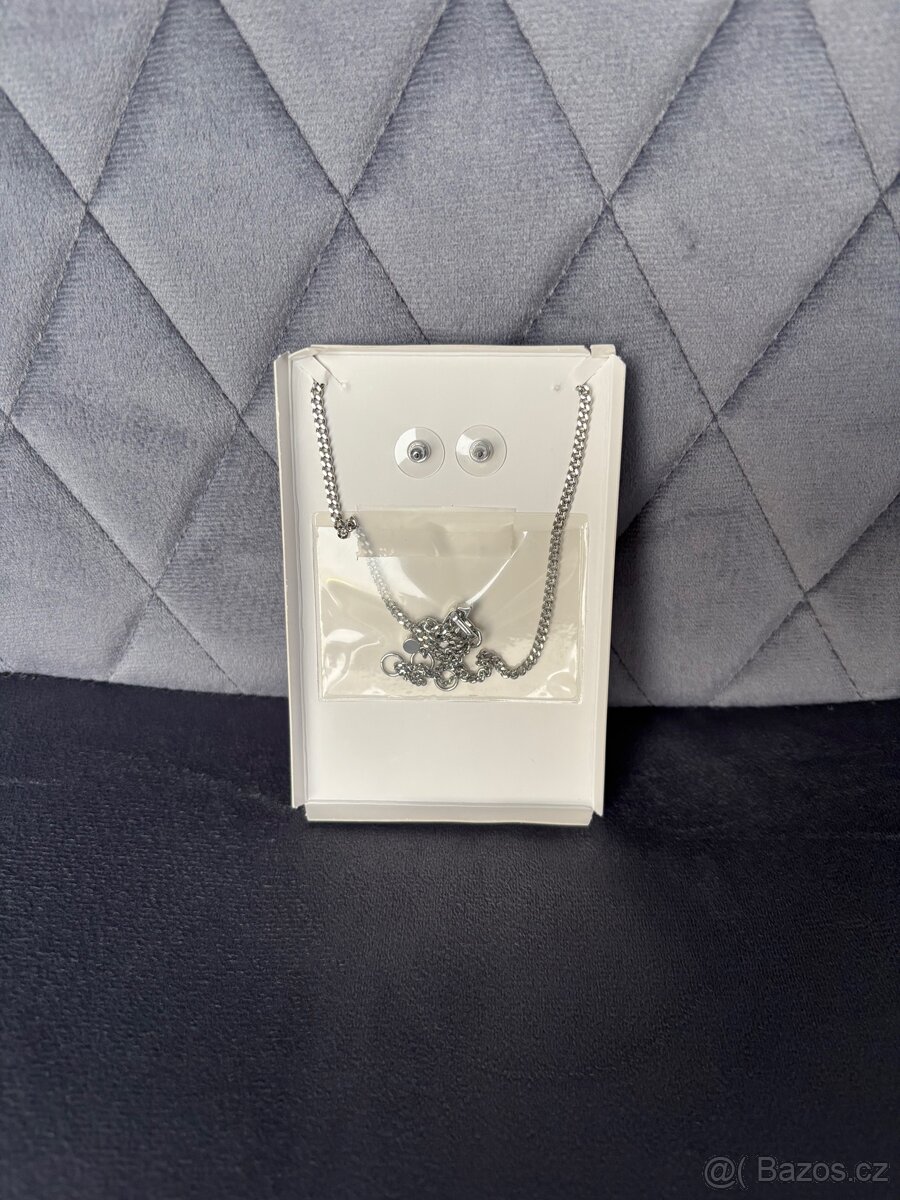 Karl Lagerfeld náhrdelník + náušnice - 2