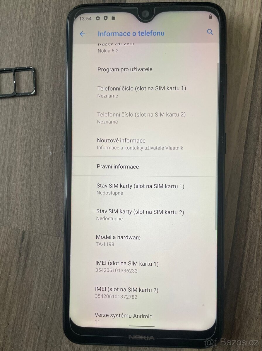 Mobilní telefon Nokia 6,2 - 2