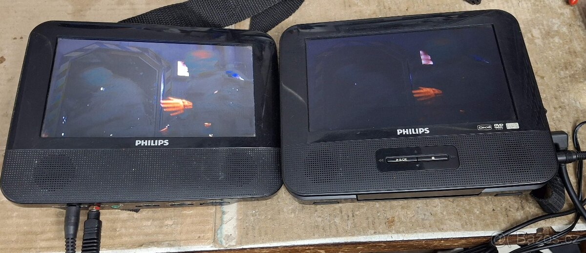Philips přenosný DVD přehrávač 1+1 s monitorem - 2