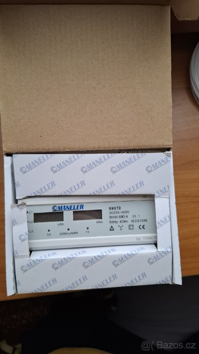 Elektroměr MANELER 9907D - 2
