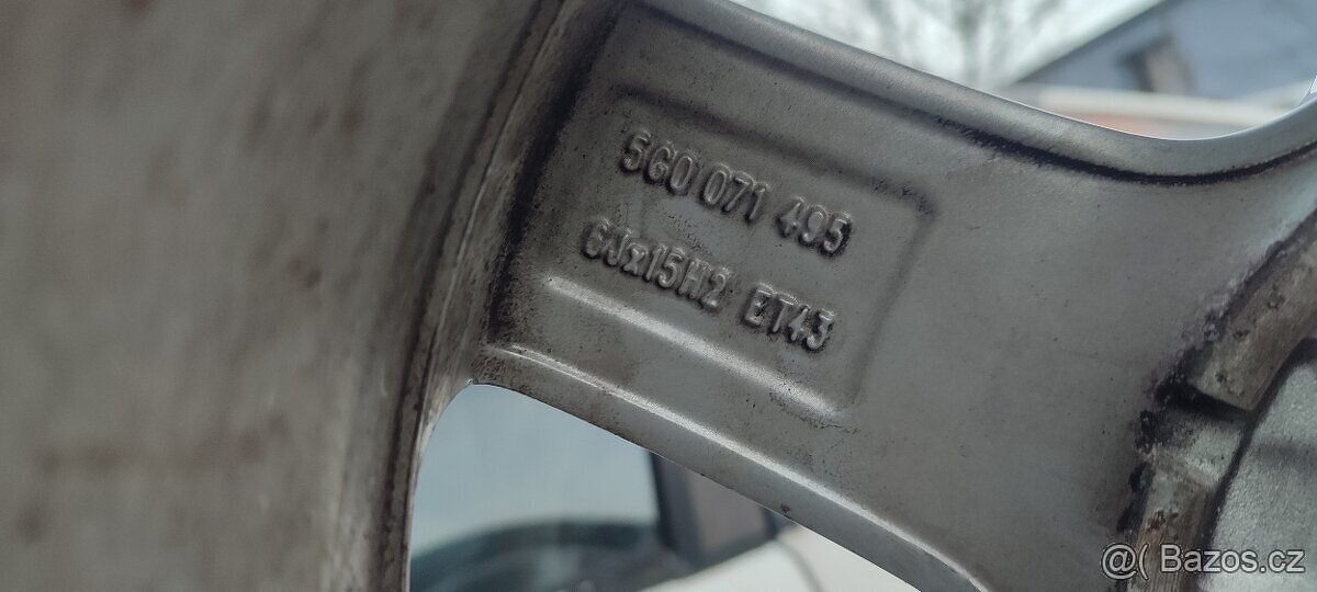 15" letni VW Golf 7 195/65 R15 5x112 - 2